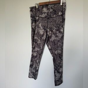 Champion Gray/Black Marbled Leggings